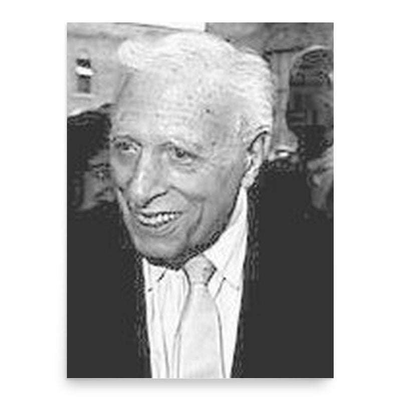 Cyril Magnin poster print, in size 18x24 inches.