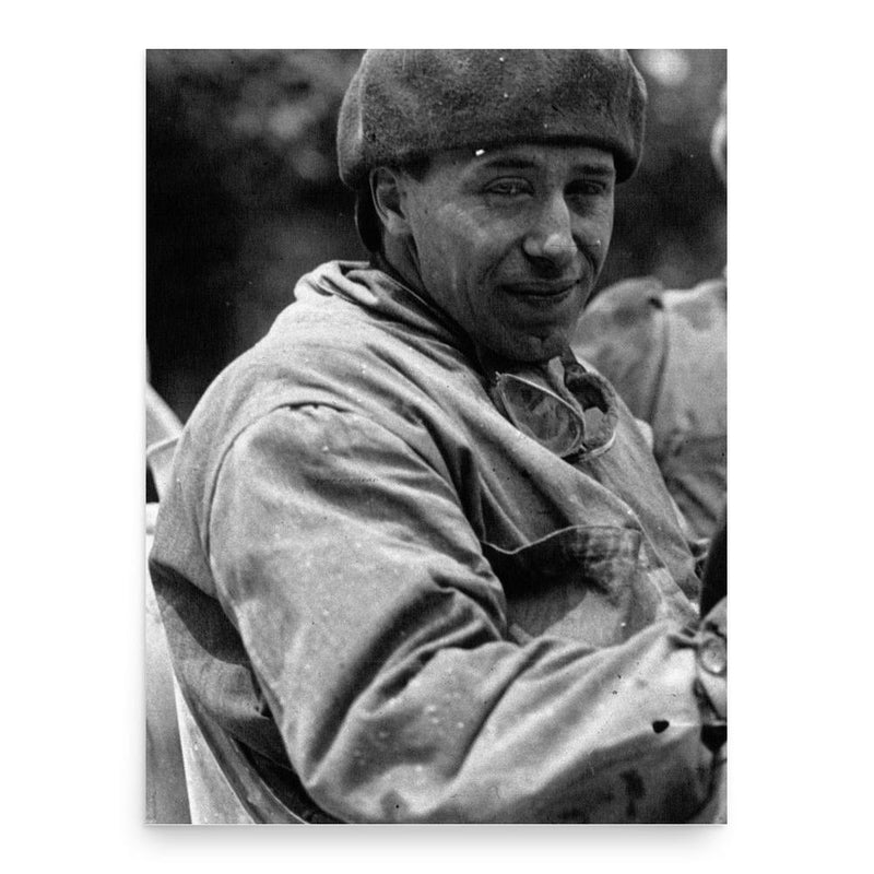 Cyril Snipe poster print, in size 18x24 inches.
