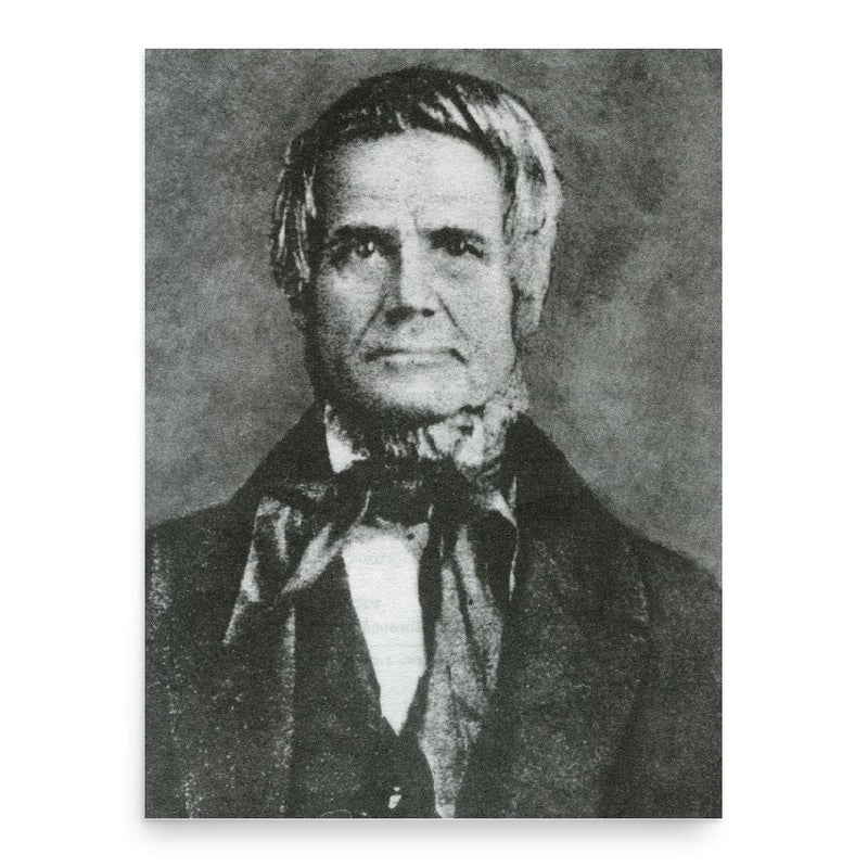 Cyrus Byington poster print, in size 18x24 inches.