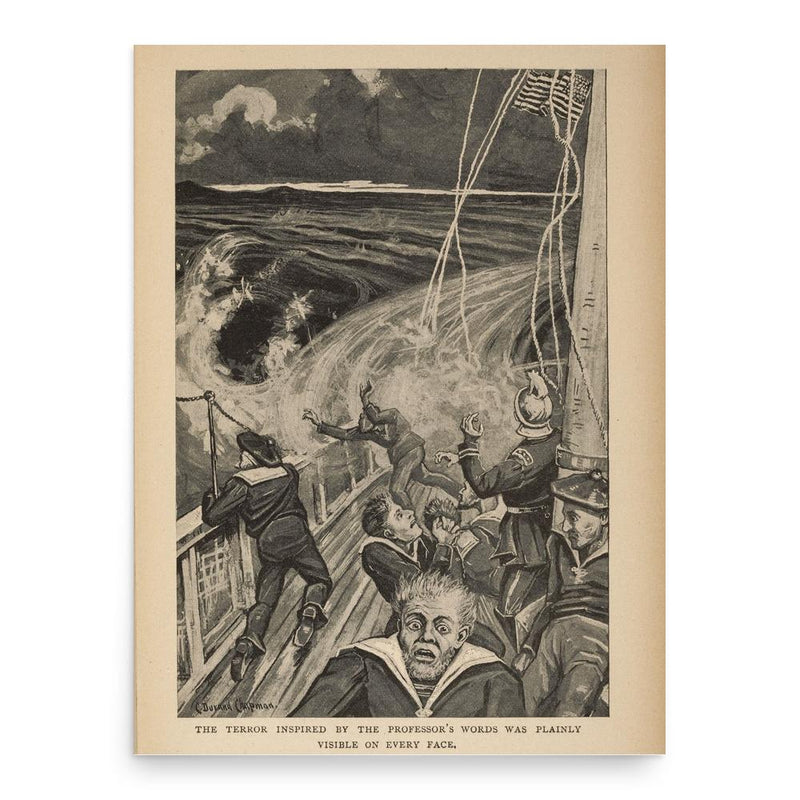 Cyrus Durand Chapman poster print, in size 18x24 inches.
