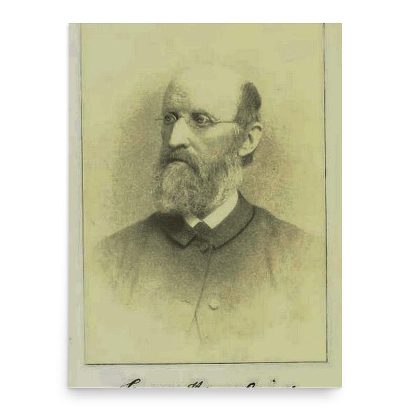 Cyrus Hamlin poster print, in size 18x24 inches.