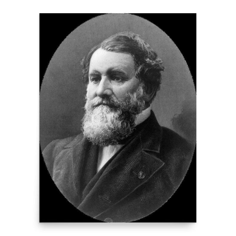 Cyrus McCormick poster print, in size 18x24 inches.