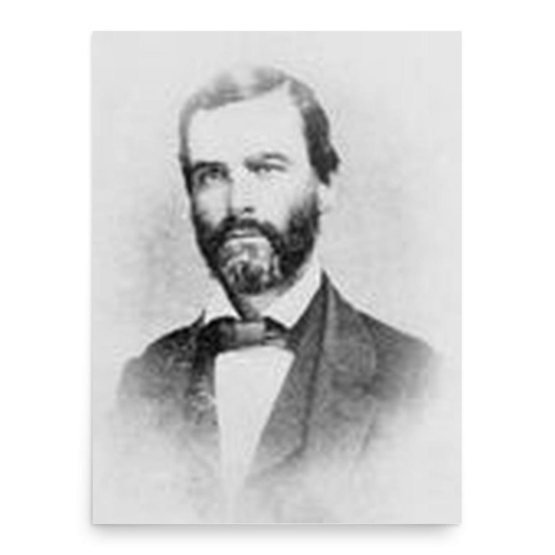 Cyrus Olney poster print, in size 18x24 inches.