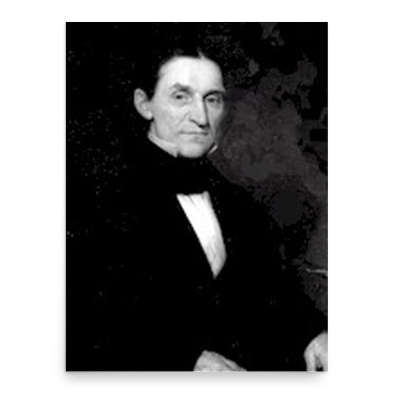 Cyrus Peirce poster print, in size 18x24 inches.