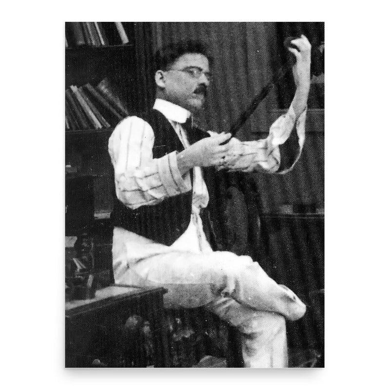 Dadasaheb Phalke poster print, in size 18x24 inches.