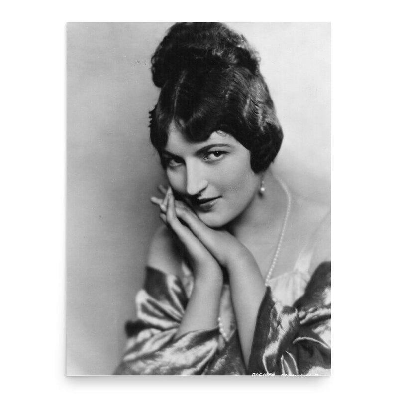 Dagmar Godowsky poster print, in size 18x24 inches.