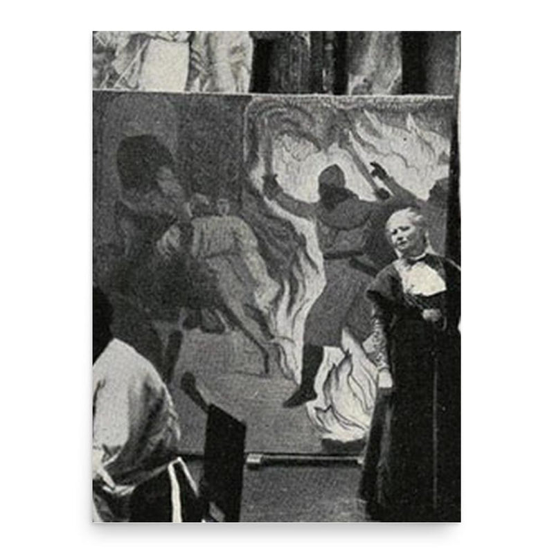 Dagmar Olrik poster print, in size 18x24 inches.