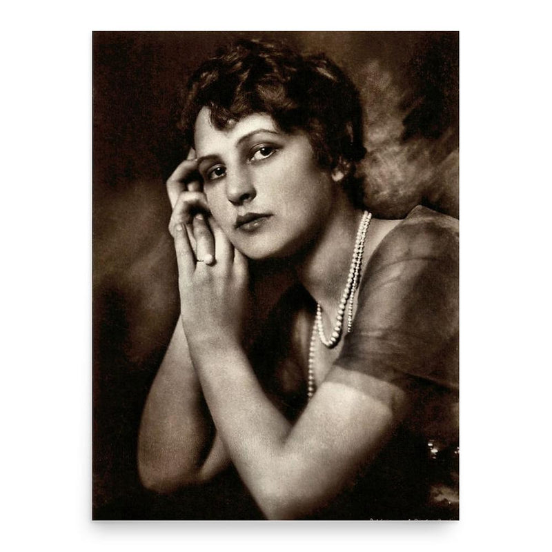 Dagny Servaes poster print, in size 18x24 inches.