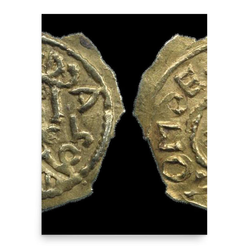 Dagobert II poster print, in size 18x24 inches.