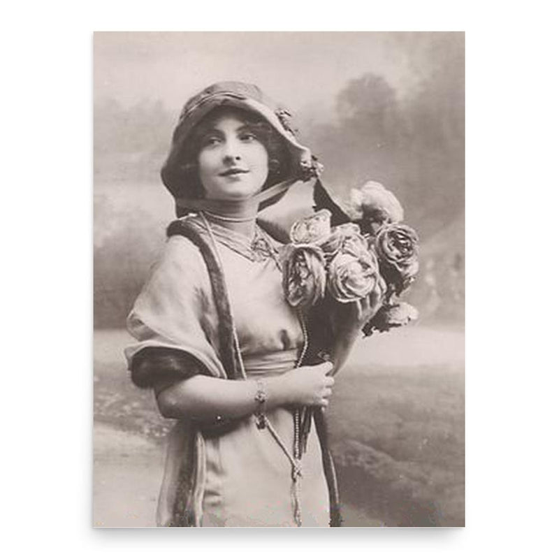 Daisy Burrell poster print, in size 18x24 inches.