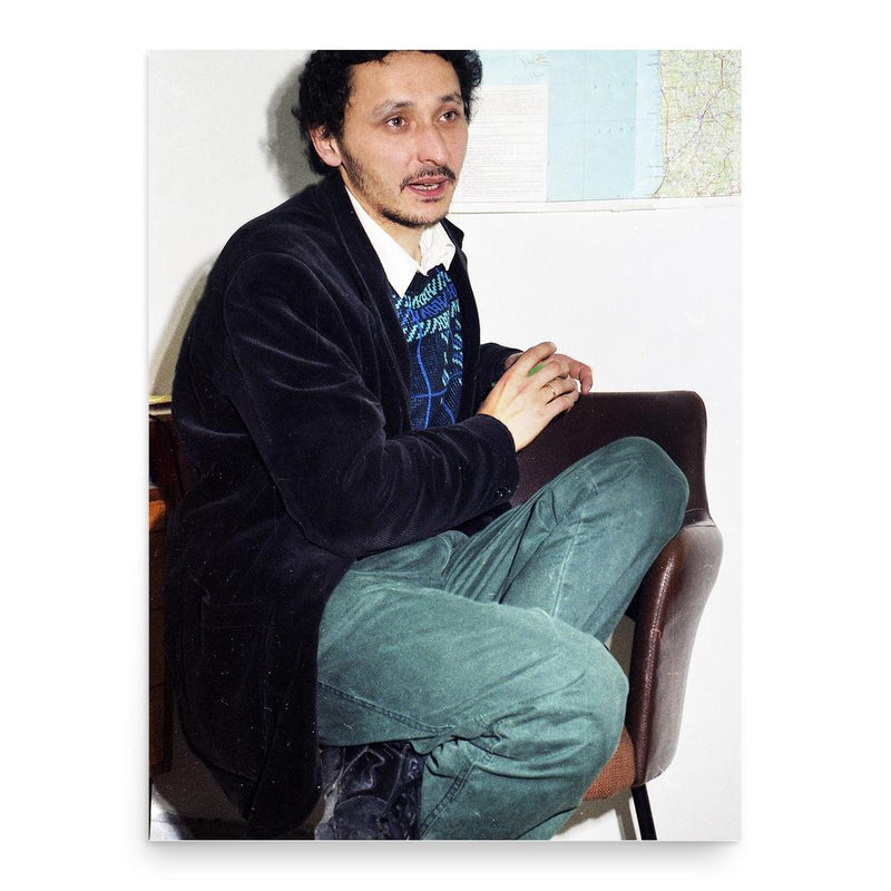 Dajan Ahmet poster print, in size 18x24 inches.