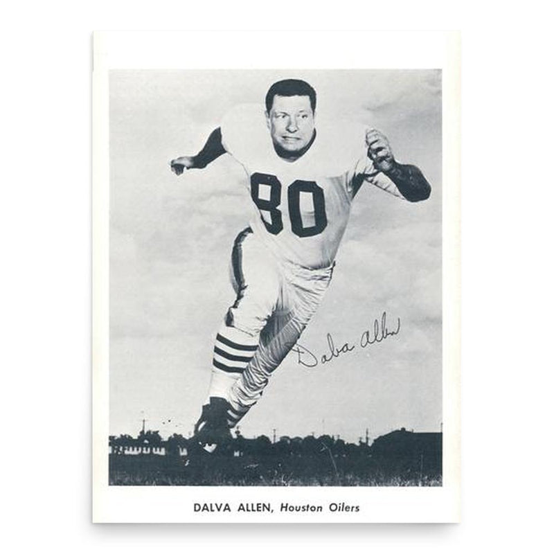 Dalva Allen poster print, in size 18x24 inches.