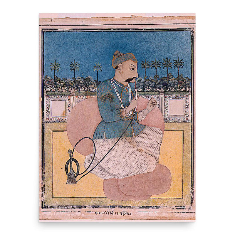 Damaji Rao Gaekwad poster print, in size 18x24 inches.