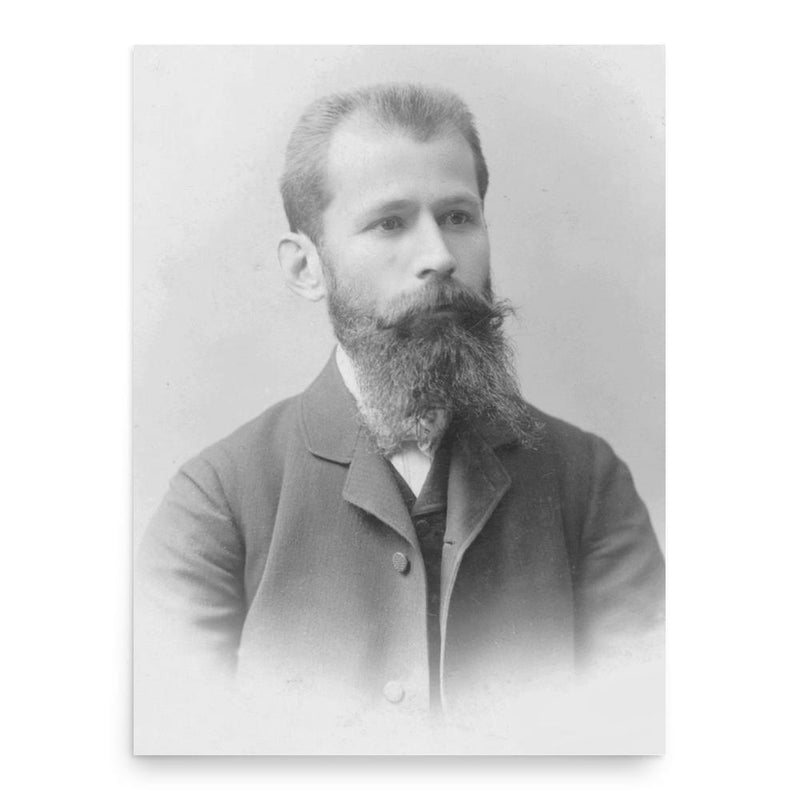 Dame Gruev poster print, in size 18x24 inches.