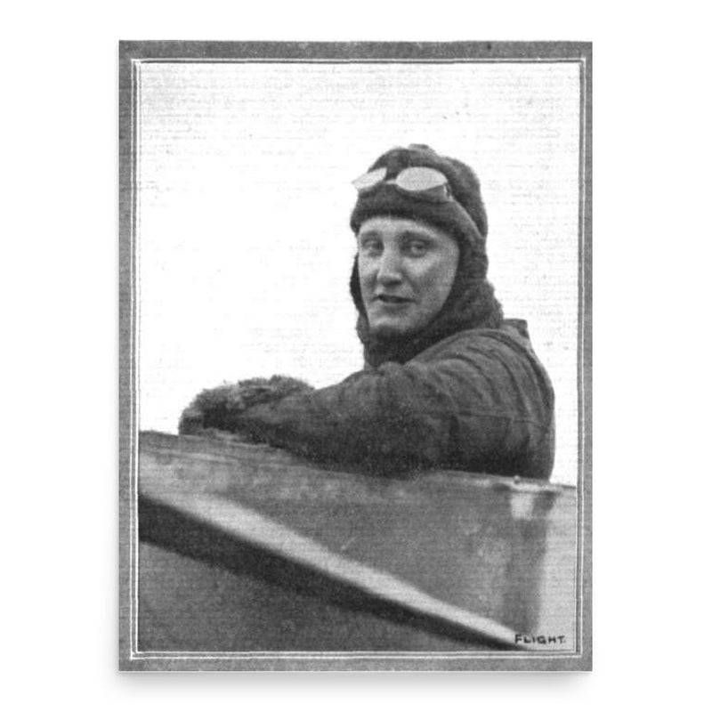 Damer Leslie Allen poster print, in size 18x24 inches.