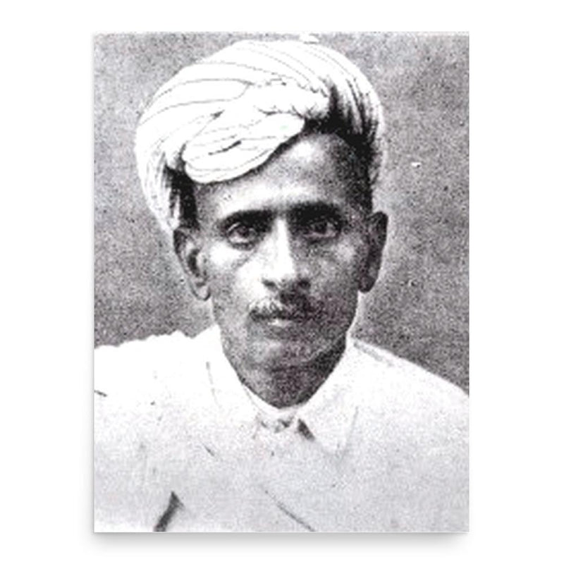 Damodar Botadkar poster print, in size 18x24 inches.