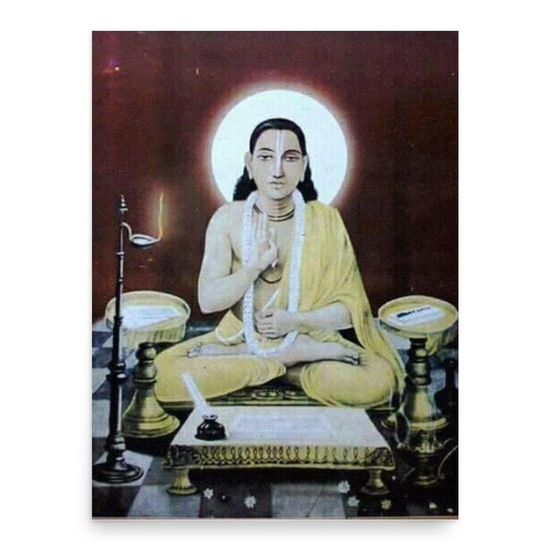 Damodardev poster print, in size 18x24 inches.