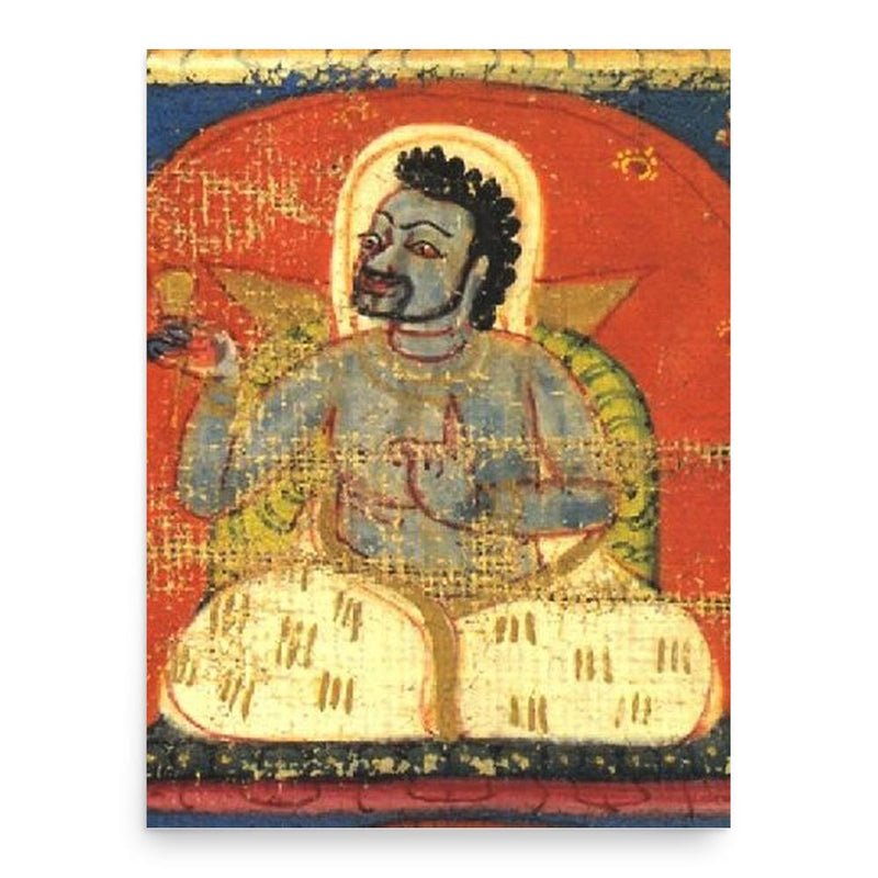 Dampa Sangye poster print, in size 18x24 inches.
