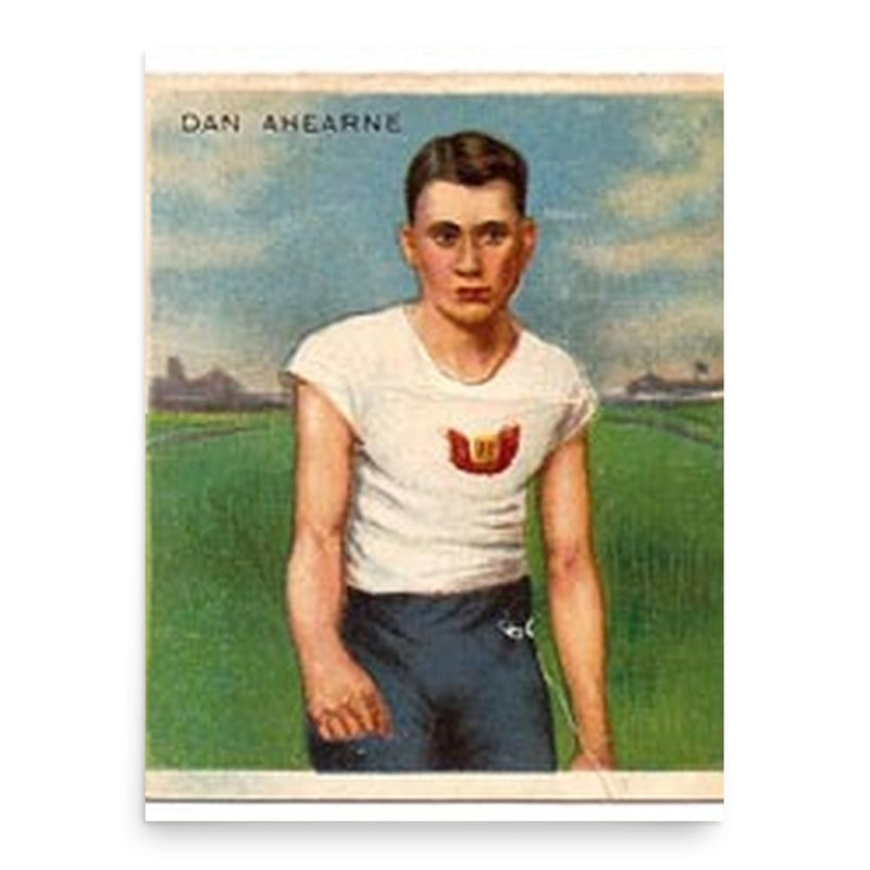 Dan Ahearn poster print, in size 18x24 inches.