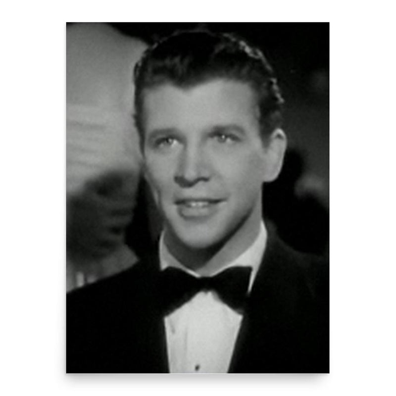 Dan Dailey poster print, in size 18x24 inches.