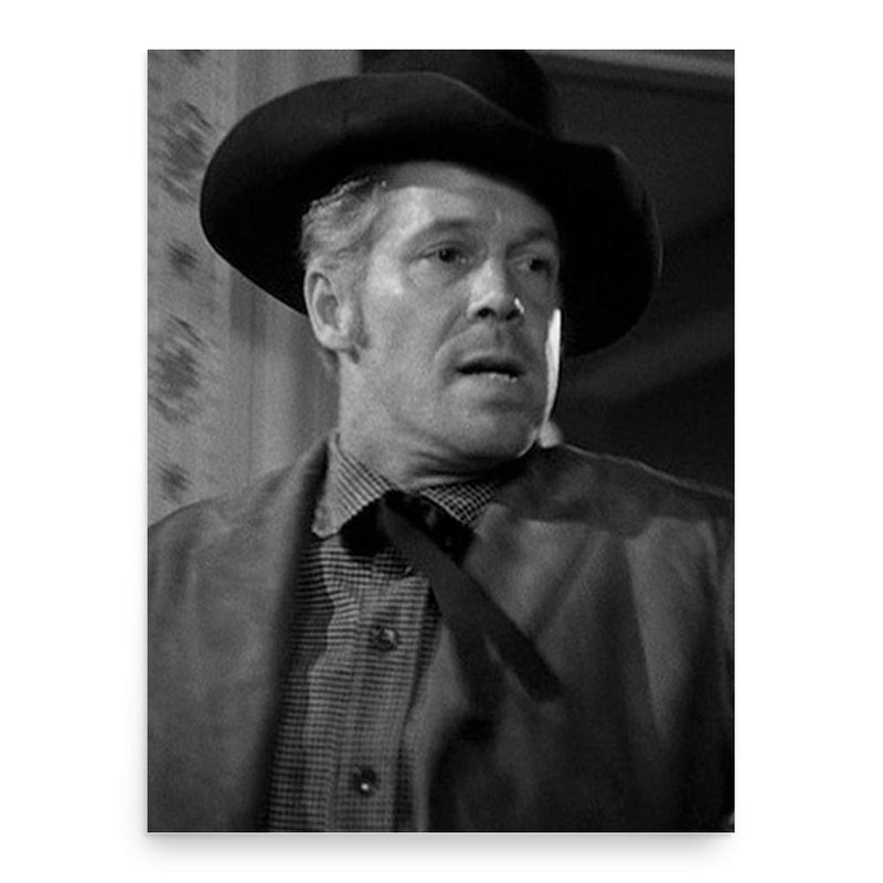 Dan Duryea poster print, in size 18x24 inches.