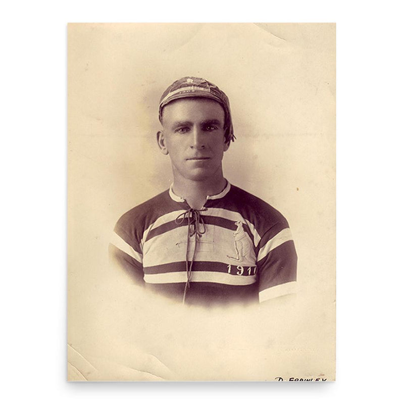 Dan Frawley poster print, in size 18x24 inches.