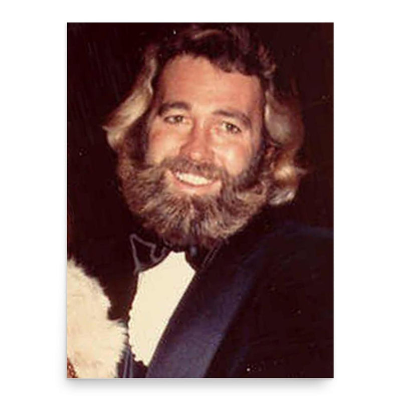 Dan Haggerty poster print, in size 18x24 inches.