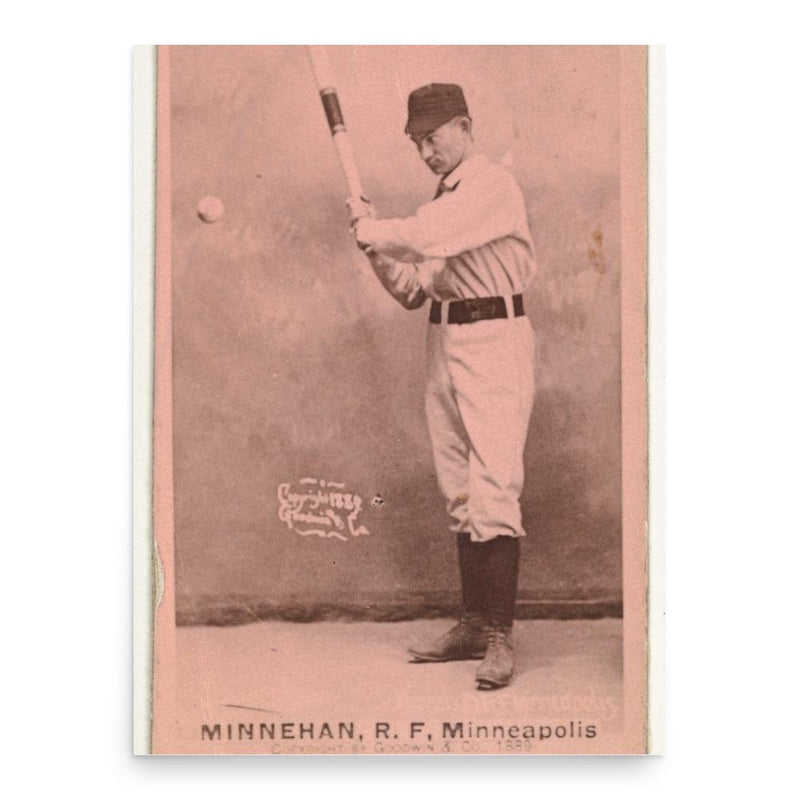 Dan Minnehan poster print, in size 18x24 inches.
