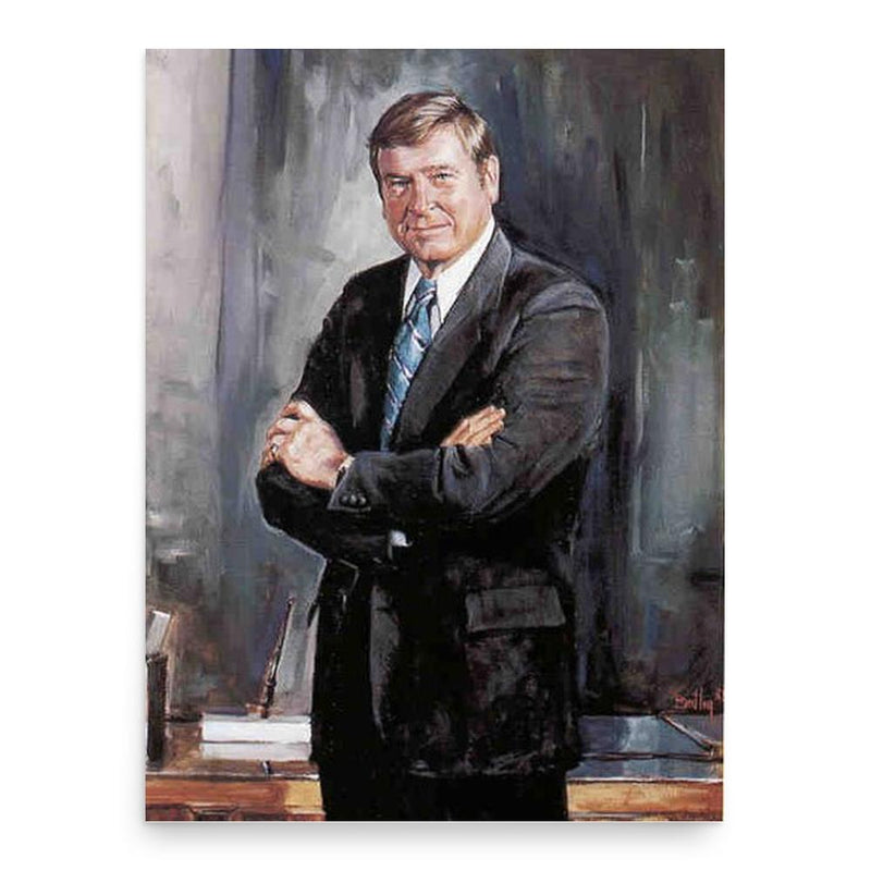 Dan Rostenkowski poster print, in size 18x24 inches.