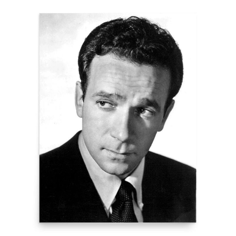Dane Clark poster print, in size 18x24 inches.
