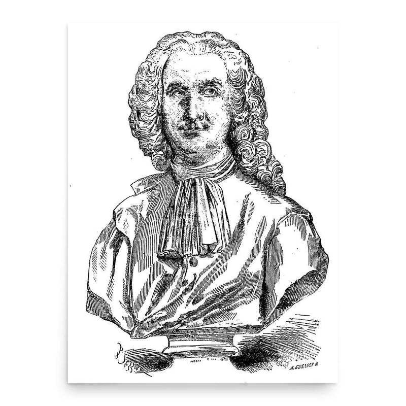 Daniel-Charles Trudaine poster print, in size 18x24 inches.