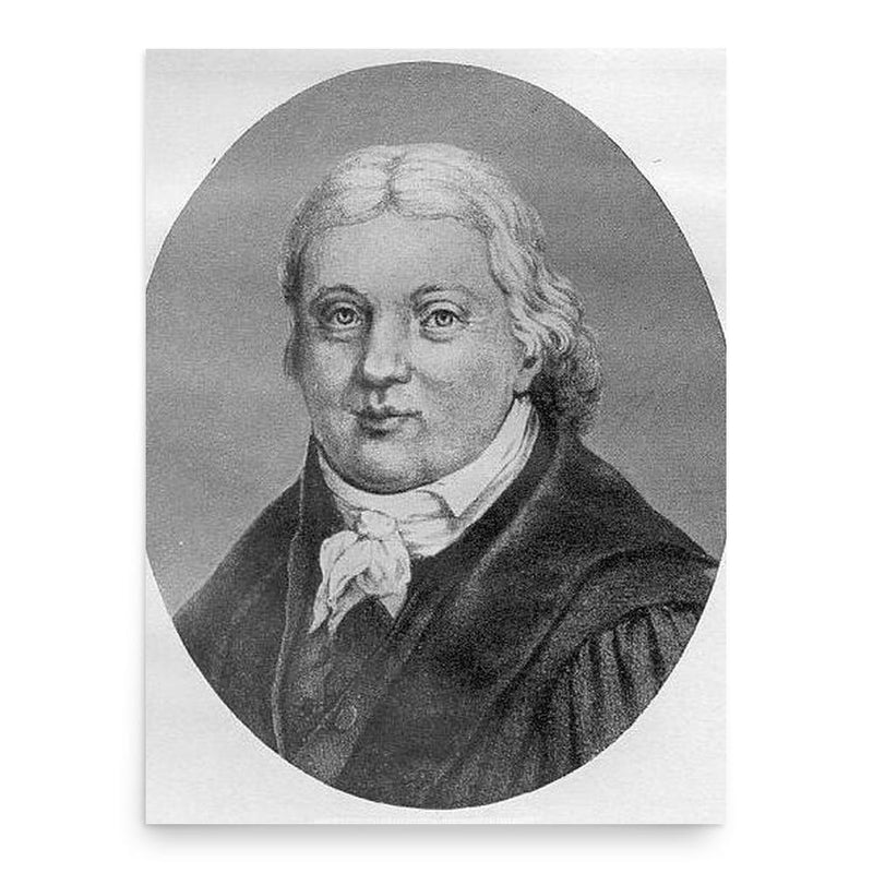 Daniel Albert Wyttenbach poster print, in size 18x24 inches.