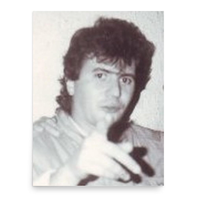 Daniel Balavoine poster print, in size 18x24 inches.