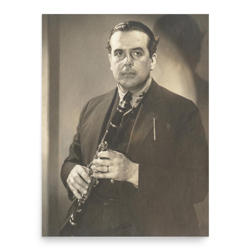 Daniel Bonade poster print, in size 18x24 inches.