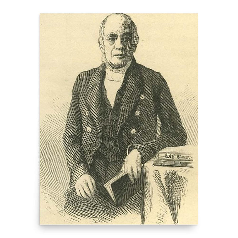 Daniel Chipman poster print, in size 18x24 inches.