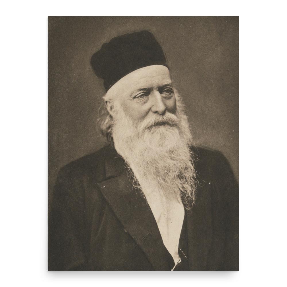 Daniel Cornelius Danielssen poster print, in size 18x24 inches.