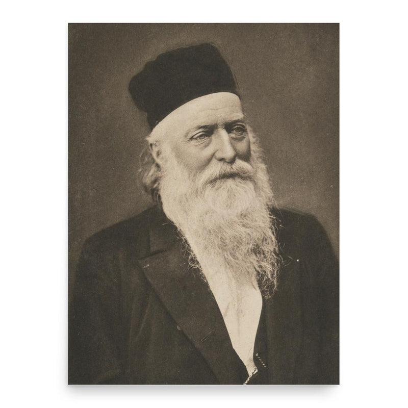 Daniel Cornelius Danielssen poster print, in size 18x24 inches.