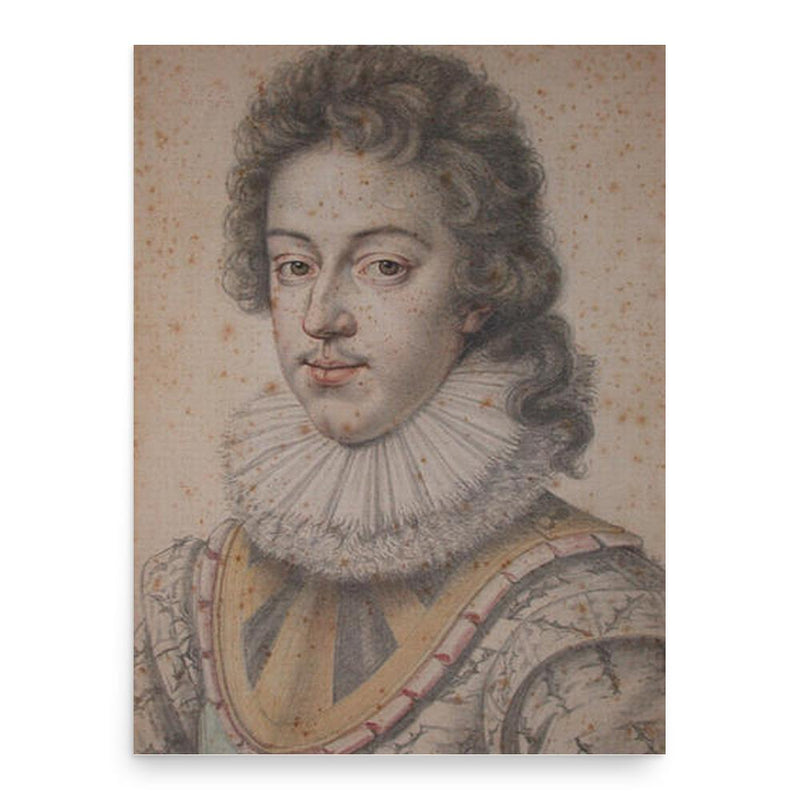 Daniel Dumonstier poster print, in size 18x24 inches.