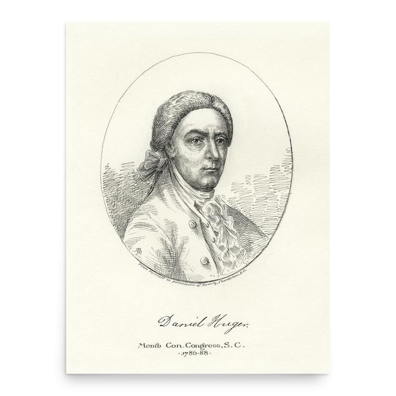 Daniel Elliott Huger poster print, in size 18x24 inches.