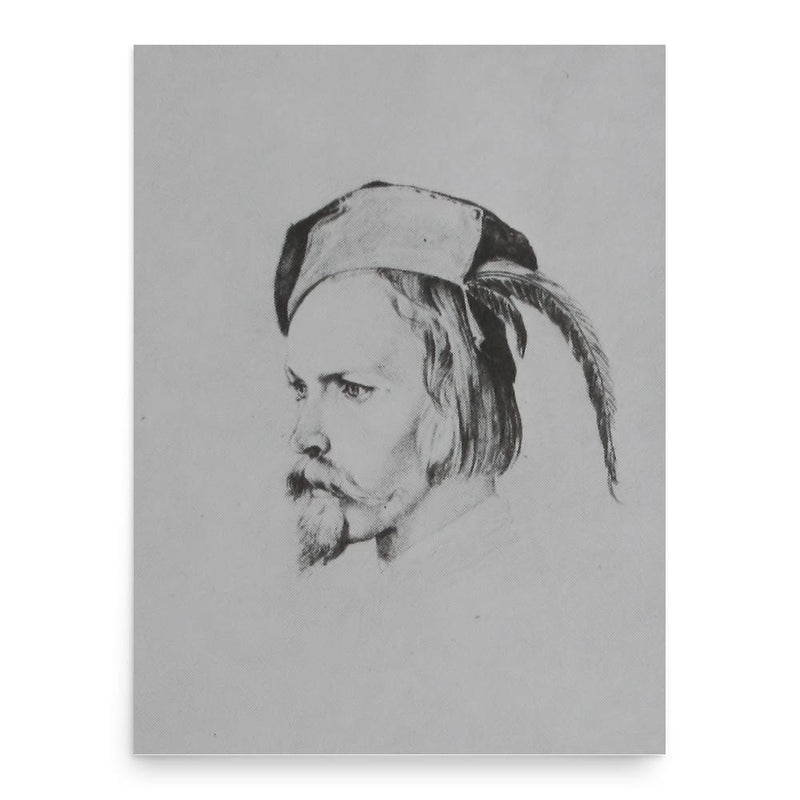 Daniel Fohr poster print, in size 18x24 inches.