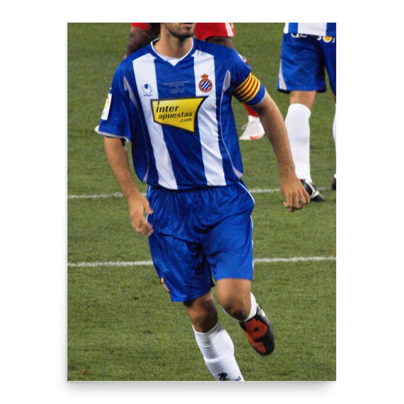 Daniel Jarque poster print, in size 18x24 inches.