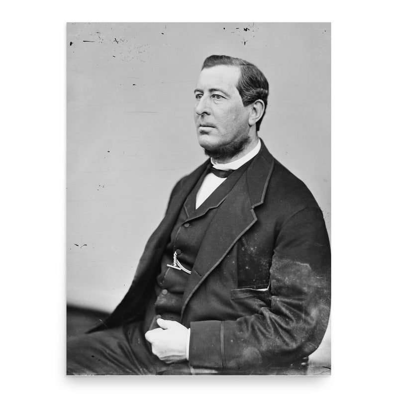 Daniel Johnson Morrell poster print, in size 18x24 inches.