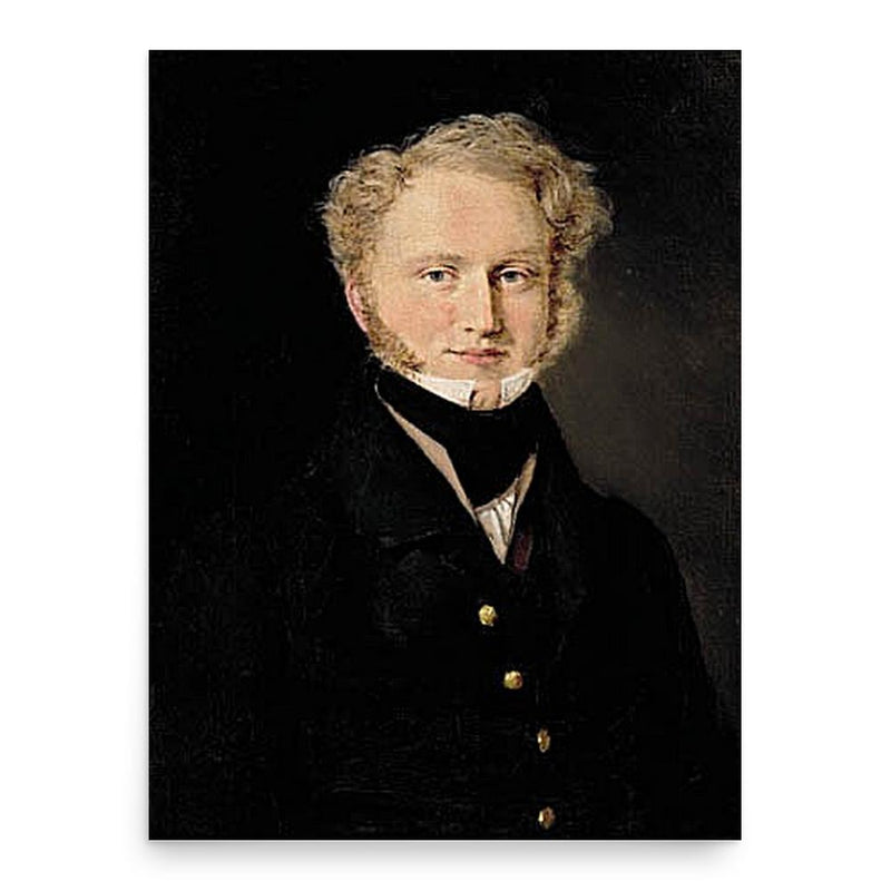 Daniel Otto Isaachsen poster print, in size 18x24 inches.