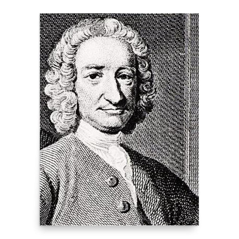 Daniel Quare poster print, in size 18x24 inches.