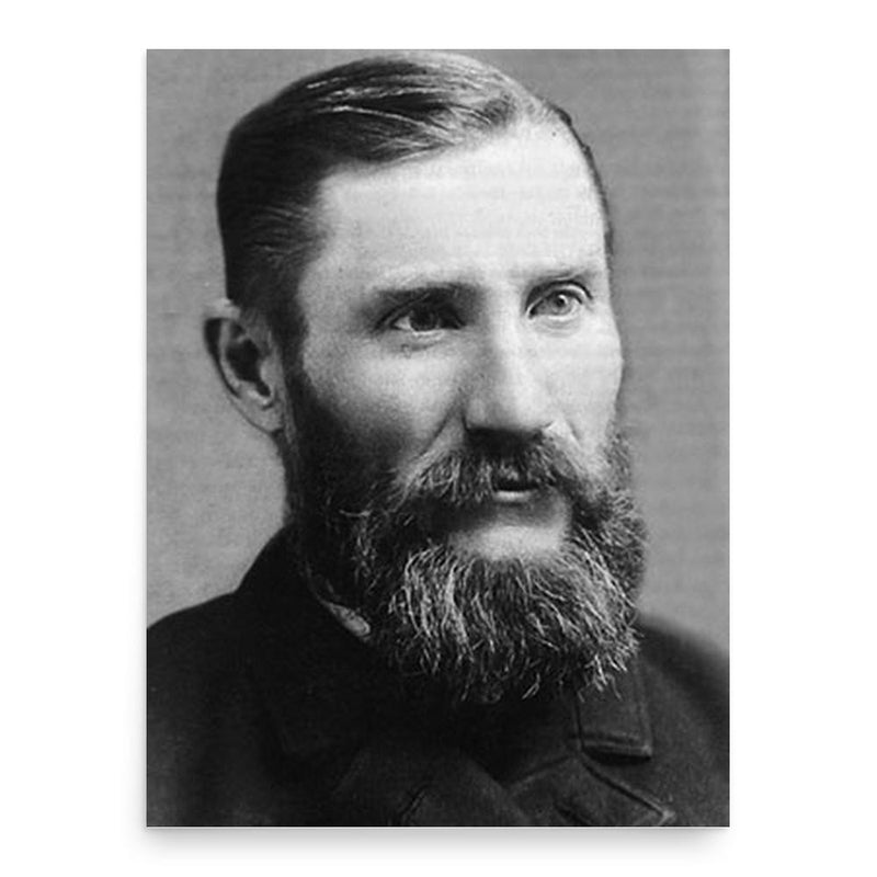 Daniel Sidney Warner poster print, in size 18x24 inches.