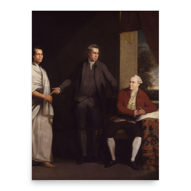 Daniel Solander poster print, in size 18x24 inches.