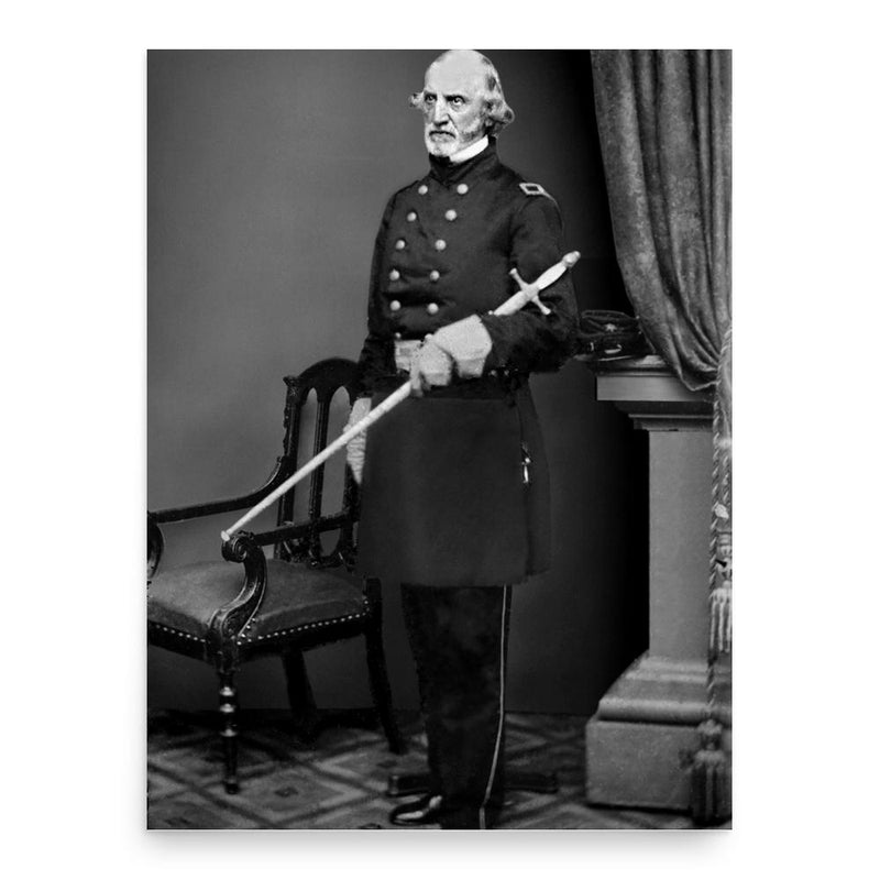 Daniel Tyler poster print, in size 18x24 inches.