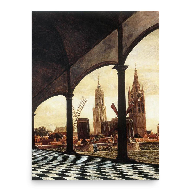 Daniel Vosmaer poster print, in size 18x24 inches.