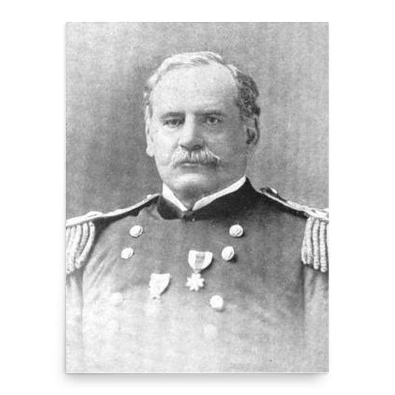 Daniel Webster Flagler poster print, in size 18x24 inches.