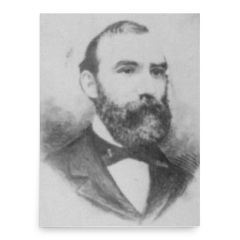 Daniel Webster Whittle poster print, in size 18x24 inches.
